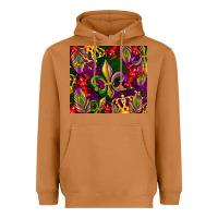 Meerkat mardi gras Heavyweight Hoodie - CowGirlArtShop