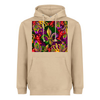 Mushroom mardi gras Heavyweight Hoodie - CowGirlArtShop