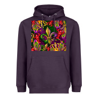 Plum mardi gras Heavyweight Hoodie - CowGirlArtShop