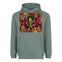 Sage mardi gras Heavyweight Hoodie - CowGirlArtShop