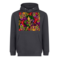 Smoke mardi gras Heavyweight Hoodie - CowGirlArtShop