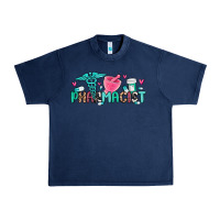 Navy pharmacist Urban Heavy Tee - MaliasSmallBusiness