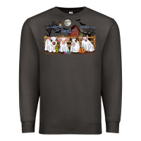 Smoke halloween pigs Premium Sweatshirt - CowGirlArtShop