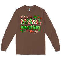 Chestnut Peppermint Everything Long Sleeve Tee - MaliasSmallBusiness