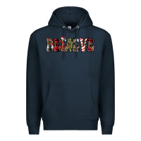Navy believe Premium Hoodie - JahusDesignShop