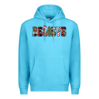 Ocean Blue believe Premium Hoodie - JahusDesignShop