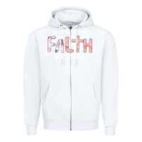 White Oceans Deep My Faith Will Stand Zipper Hoodie - Bettercallsaul