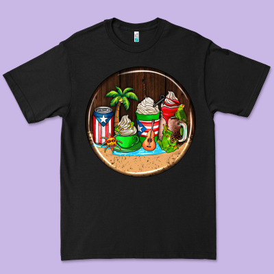 Puerto Rico Coasters Premium Tee Designed By Adodesignshop