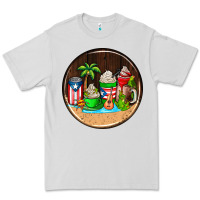 Dove Grey puerto rico coasters Premium Tee - AdoDesignShop