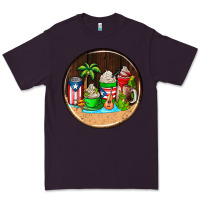 Plum puerto rico coasters Premium Tee - AdoDesignShop