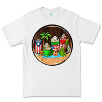 White puerto rico coasters Premium Tee - AdoDesignShop