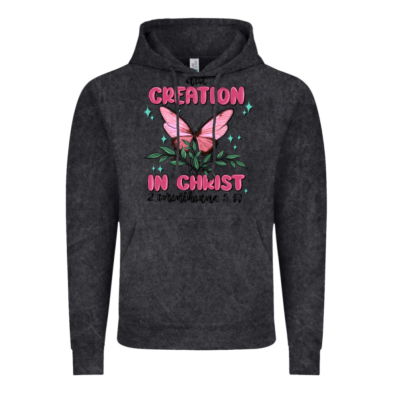 New Creation In Christ 2 Corinthians5.17 Vintage Hoodie by MaliasSmallBusiness | Teevron