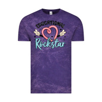 Cloud Purple educational rockstar Vintage Tee - MaliasSmallBusiness