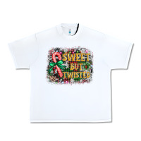 White sweet but twisted Urban Heavy Tee - AdoDesignShop
