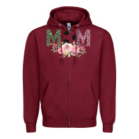 Burgundy Soccer Mom Zipper Hoodie - Bettercallsaul