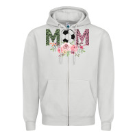 Dove Grey Soccer Mom Zipper Hoodie - Bettercallsaul