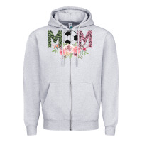 Heather Grey Soccer Mom Zipper Hoodie - Bettercallsaul