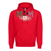 Red Soccer Mom Zipper Hoodie - Bettercallsaul