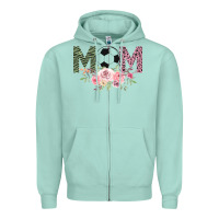Seafoam Soccer Mom Zipper Hoodie - Bettercallsaul
