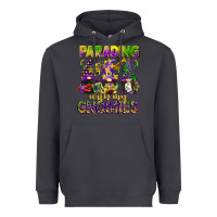 Smoke parading with my gnomies mardi gras Heavyweight Hoodie - CowGirlArtShop