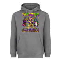 Storm parading with my gnomies mardi gras Heavyweight Hoodie - CowGirlArtShop