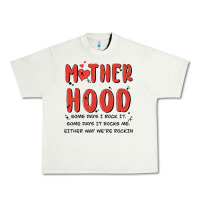 Pistachio motherhood some day i rock it Urban Heavy Tee - MaliasSmallBusiness