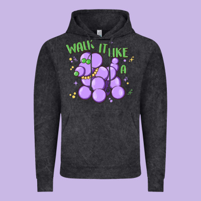 Walk It Like A Vintage Hoodie Designed By Maliassmallbusiness