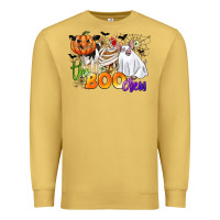 Antique Gold the boo crew Premium Sweatshirt - CowGirlArtShop