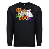 Black the boo crew Premium Sweatshirt - CowGirlArtShop