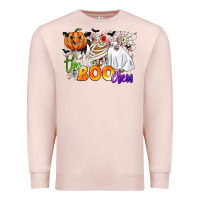 Pale Pink the boo crew Premium Sweatshirt - CowGirlArtShop