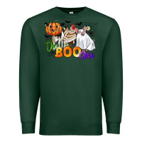 Sports Green the boo crew Premium Sweatshirt - CowGirlArtShop