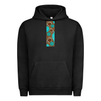 Pigment Black american football with leopard pen wraps Urban Hoodie - BundleAndBundleShop