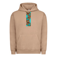 Pigment Burro american football with leopard pen wraps Urban Hoodie - BundleAndBundleShop
