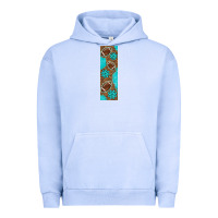 Pigment Grape Ice american football with leopard pen wraps Urban Hoodie - BundleAndBundleShop
