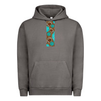 Pigment Tornado american football with leopard pen wraps Urban Hoodie - BundleAndBundleShop
