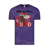 Cloud Purple better aim than cupid with dog and duck Vintage Tee - MaliasSmallBusiness
