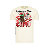 Vintage Arctic better aim than cupid with dog and duck Vintage Tee - MaliasSmallBusiness