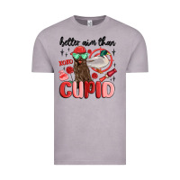 Vintage Zinc better aim than cupid with dog and duck Vintage Tee - MaliasSmallBusiness