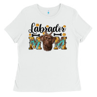 White western labrador mom Ladies Tee - RanaPortraitStore