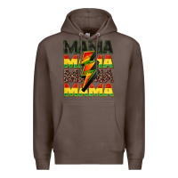 Coffee juneteenth mama Premium Hoodie - CowGirlArtShop