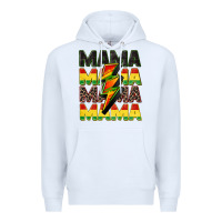 White juneteenth mama Premium Hoodie - CowGirlArtShop
