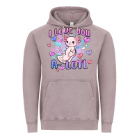 Vintage Zinc love you a lotl Vintage Hoodie - MaliasSmallBusiness