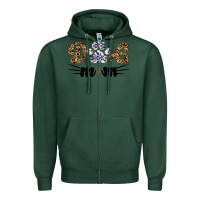 Sports Green Dog Mom Zipper Hoodie - Bettercallsaul