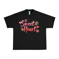 Black sweet heart Urban Heavy Tee - MaliasSmallBusiness