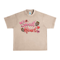 French Oak sweet heart Urban Heavy Tee - MaliasSmallBusiness