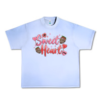 Grape Ice sweet heart Urban Heavy Tee - MaliasSmallBusiness