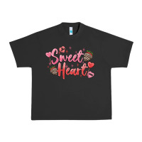 Pigment Black sweet heart Urban Heavy Tee - MaliasSmallBusiness
