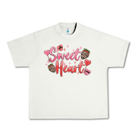 Pistachio sweet heart Urban Heavy Tee - MaliasSmallBusiness