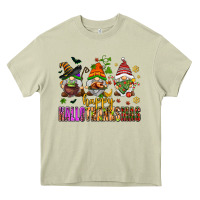 Mossy happy hallothanksmas gnomes Heavy Core Tee - AdoDesignShop