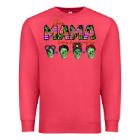 Cardinal personalized this mama loves her monsters Premium Sweatshirt - CowGirlArtShop